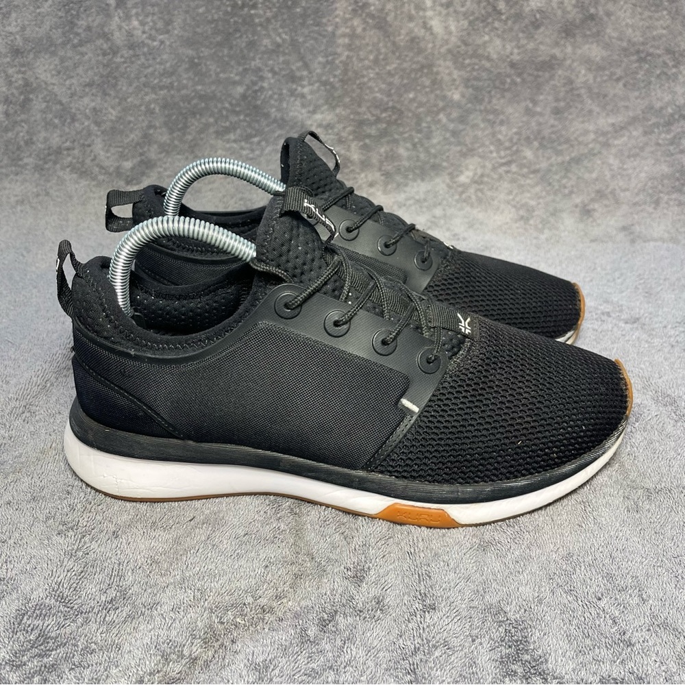 Kuru Atom Cloud Jet Womens 9.5 Sneakers Shoes Black 190067 Running Lace shoes